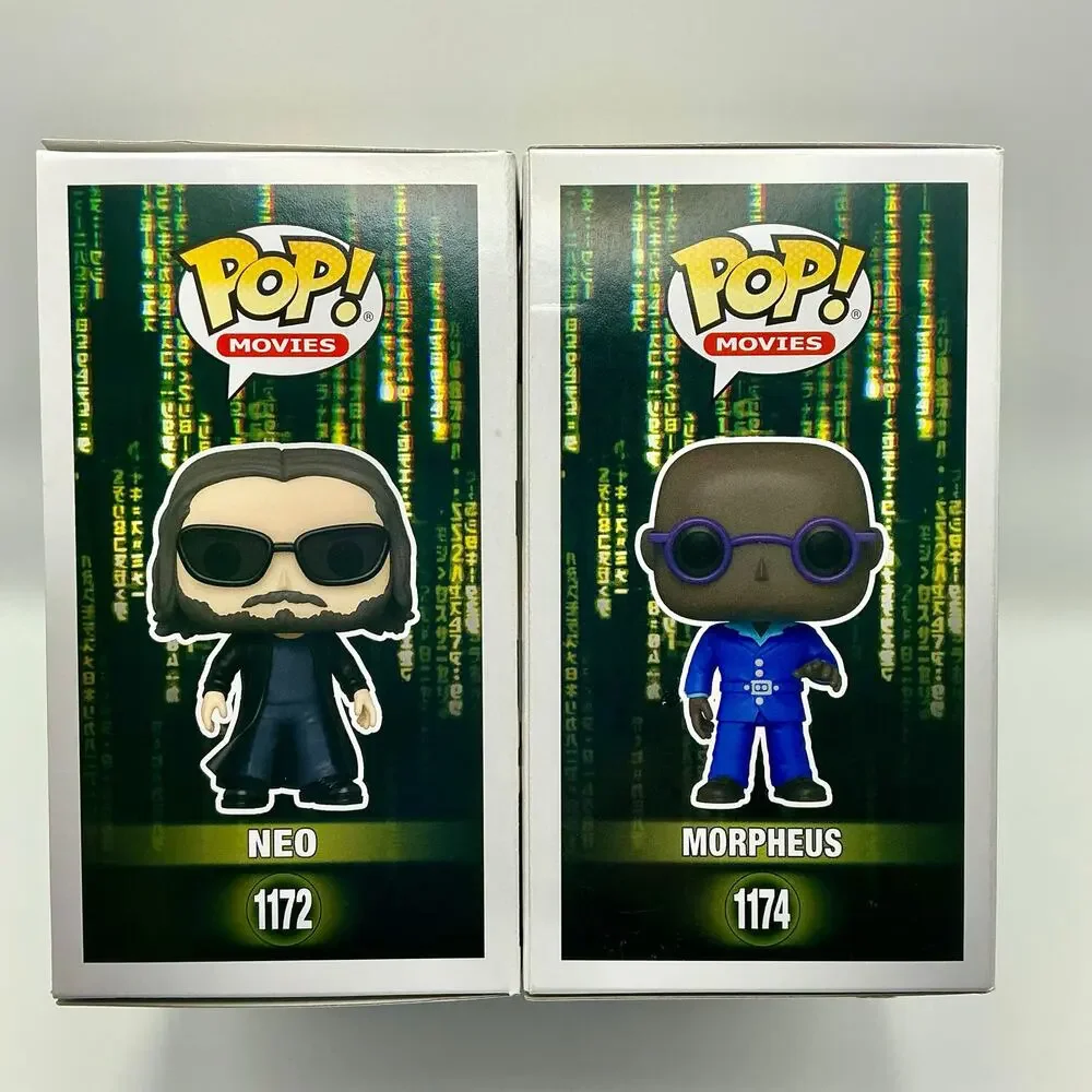 Neo #1172 and Morpheus #1174 The Matrix Funko Pop Set - Picture 4 of 6